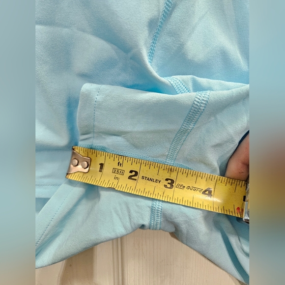 Lululemon speed up HR shorts 2.5" lined blue womens size 6 NEW - Picture 9 of 10